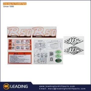Pelekat Decal Forklift
