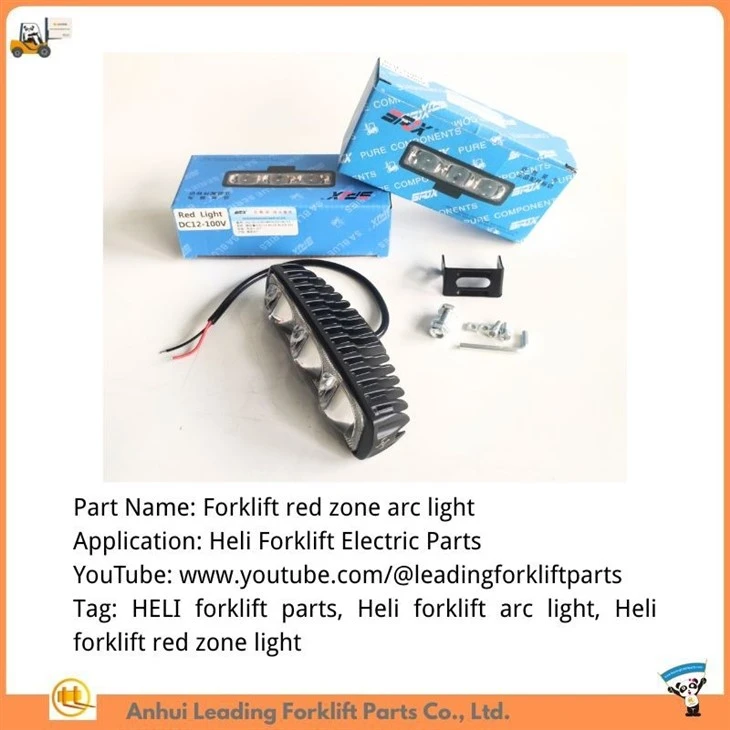 Forklift red zone arc light