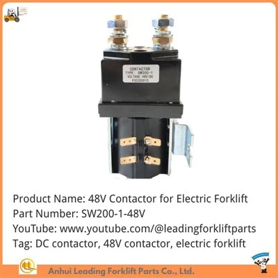 Penghubung Forklift DC|Penyentuh DC 48V|Penyentuh Forklift Elektrik 48V|SW200-1-48V