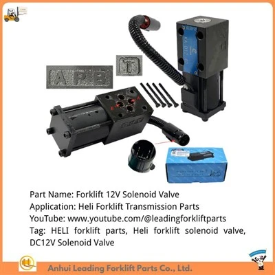 Pembaikan Penghantaran Heli Forklift|Injap Solenoid Forklift|Injap Solenoid Forklift 12V
