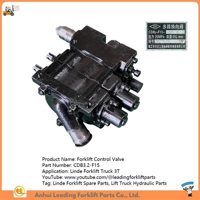 Injap kawalan hidraulik|Bahagian Hidraulik Forklift|Linde Forklift Spare Parts|CDB 3.2- F15